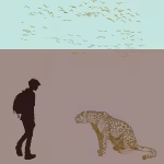LOW_30_canvas_bae5d6_Bay-crossword-UPP_70_canvas_9f8d89_Satellite-arches-sepia080-boyWalkingAlone-sepia050-largeFlockOfBirds-sepia060-leopardDrawing.avif