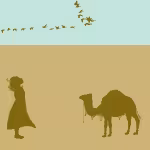 LOW_30_canvas_bae5d6_Bay-crossword-UPP_70_canvas_c8b273_Rich_gold-redox-02-sepia050-girlWithCurlyHair-sepia050-flockOfBirdsAgain-sepia050-camel.avif