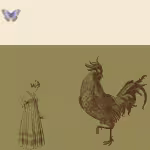 LOW_30_canvas_f5ecd2_Winter_white-subtle-grey-UPP_70_canvas_c7b63c_Warm_olive-wild-oliva-sepia070-womanDressedElegantly-purpleButterfly-sepia070-roosterDrawing.avif